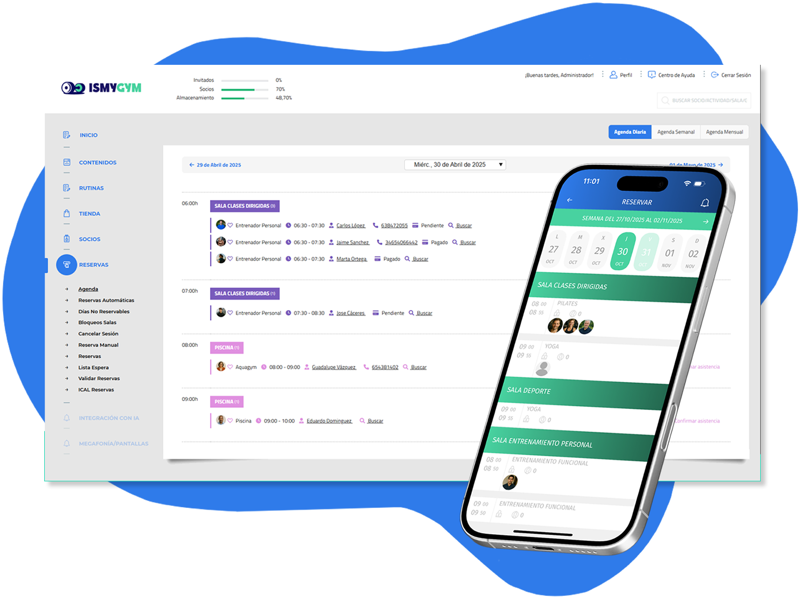 Software gestión centros deportivos